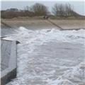 High tide at Dawlish Warren